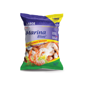 PRE-COOKED LARGE SHRIMPS (26/30) 500G
