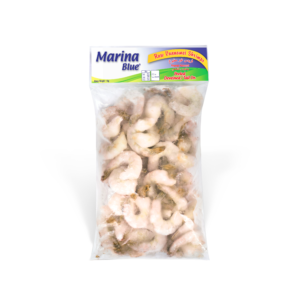 VANNAMEI PEELED, PULL DEVEINED, TAIL-ON 1KG