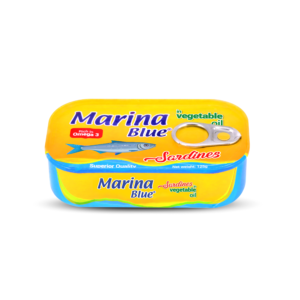 SARDINES IN VEGETABLE OIL 125G