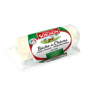 GOAT CHEESE LOG 1KG - GARLIC AND HERBS