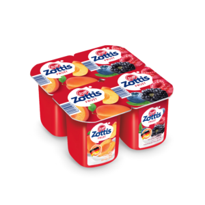 ZOTTIS FRUIT YOGURT 4X115G – APRICOT AND FRUITS OF THE FOREST