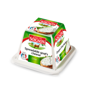SPREADABLE GOAT CHEESE PYRAMID 150G – CHIVE