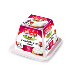 SPREADABLE GOAT CHEESE PYRAMID 150G – FIG